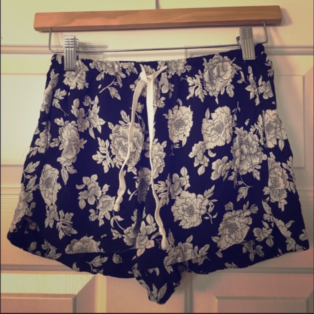 Brandy Melville Floral Shorts